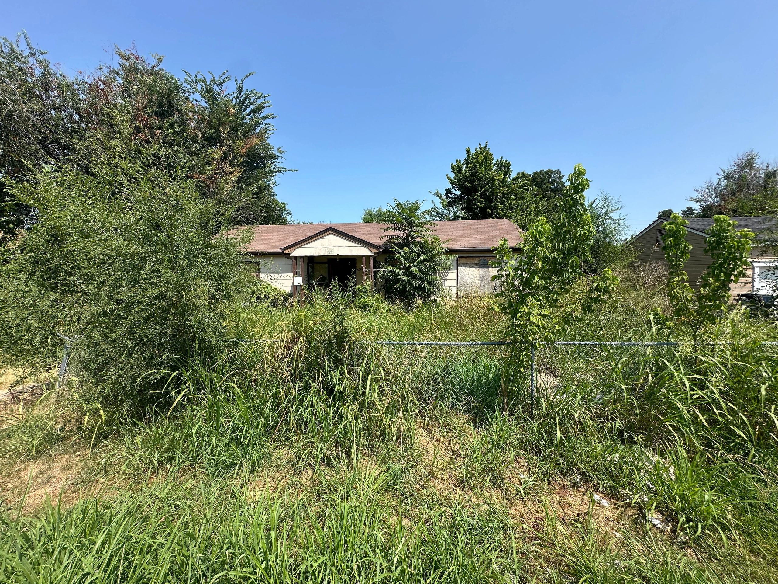 Distressed property example